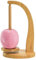ZMShenMa Wooden Rotatable Spool Holder, High-Performance Magnetic Hand Woven Yarn Holder, Wooden Yarn Shaft Rotating Tool (Natural)