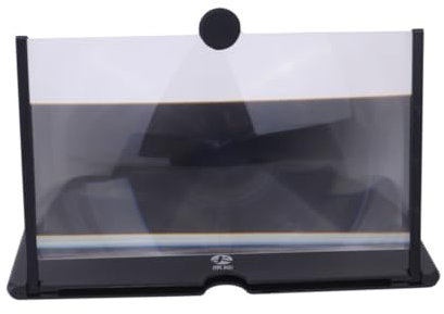 Artibetter Kreativer 3D-Bildschirmvergrößerer fürs Handy, ABS, Schwarz