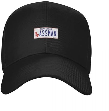 UOAZYIIF Baseballkappe Assman-Baseballmütze für Herren und Damen, Teehut, Luxus-Partyhut, modische Hüte