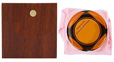 Weiches Kolophonium, Handgefertigtes Premium Kolophonium mit Aufbewahrungsbox aus Holz für Violine, Viola, Cello und Erhu (Transparent)