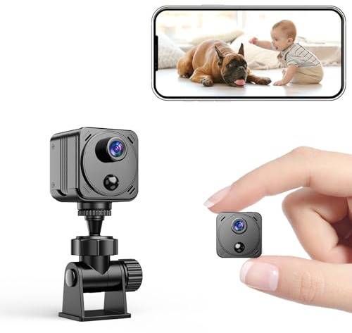 VIDCASTIVE Security Camera 4K Wireless WiFi Indoor Cameras, AI Human Detection, Auto Night Vision, Cloud Storage, Up to 100 Days Standby Battery Life