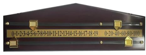 Die Pinnwand für Billardspiele für Billard-Billard-Score | moderner Sport-Indikator, tragbare Theke aus Holz, Wiederverwendbare Punkte