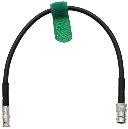 HangTon Adaptateur micro BNC haute densité HD vers BNC femelle, câble vidéo 4K 12G SDI pour Blackmagic Video Assist 5 pouces Micro Studio Camera 4K G2 ATEM 12G-SDI 6G-SDI 2160p60 4K30 30 cm