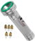 Lurrose Lampe de Poche Vintage Lampe Torche Électrique Portable avec Modes de Lumière Ajustables comme Accessoire Photo et Utilisation Extérieure