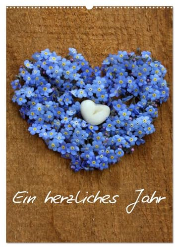 Ein herzliches Jahr (Wandkalender 2026 DIN A2 hoch), CALVENDO Monatskalender: Ein Kalender-Schmuckstück für die ganze Familie (CALVENDO Lifestyle)