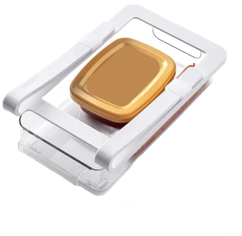 Refrigerator Drawer, Organiser for Maximising Space Food Storage 1/2pc Box Container for Fridge Compartment Organising(1)