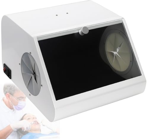 Staubkollektor-Schleif- Und Polierbox, Generisch Sandstrahl-Staubbox, Dental-Staubsammler Mit Luftabsaugung Und FiltergeräT, Staubfreies Design