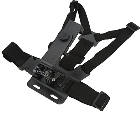 Universal Chest Mount Harness Strap for Action Cameras & Smartphones with Adjustable Design