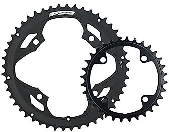 FSA 243251 Plato Fsa Omega Pro 90 mm 34 Teeth Black for Adults, Made for Everyday use, 90 mm, Black