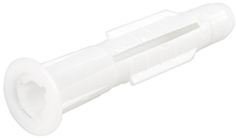 Cogeex 85242 Dübel aus Nylon, weiß, 8 x 50 mm, 10 Stück