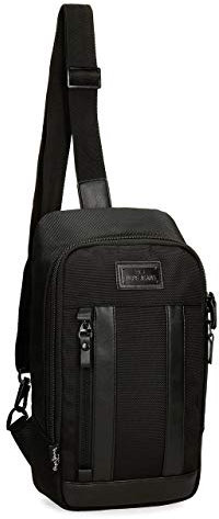 Bandolera Pepe Jeans Allblack cruzada