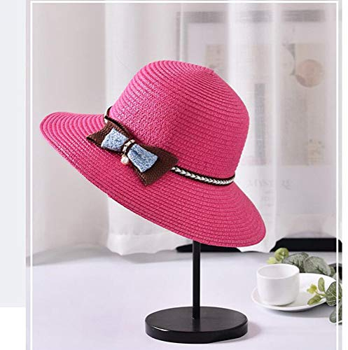 MU Outdoor-Reisen Sonnenhüte Sonnenhüte Damen Frauen Upf50 + Wide Brim Sommer Fisherman Cap Travel Beach Packable Faltbare,3