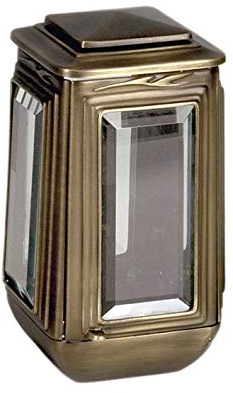 Bronze Grablaterne klein bronzefarbend | Sie suchen eine kleine Grablaterne aus Bronze? URNENGESCHÄFT kann Ihnen eine große Auswahl an hochwertigen Grablichter bieten. Erstklassiger Service ★★★★★