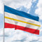 Deitert Bundesland-Flagge Mecklenburg-Vorpommern – 200x120 cm Mecklenburg-Vorpommern Fahne ohne Wappen, Hissfahne aus reißfestem Polyester