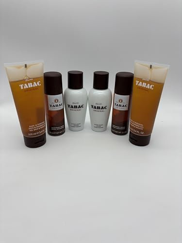 TABAC ORIGINAL 150 ml After Shave + 200 ml Duschgel + 100 ml Deodorant Spray