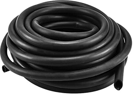 AQPET Silikonschlauch schwarz 16/22 mm 5 Meter Schlauch Anschluss Filter Aquarium Pool Teich