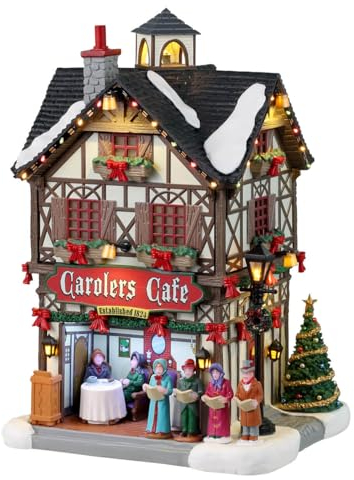 Lemax 35024 Caddington Village Lighted Building: Carolers Café