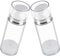 minkissy 2pcs Airless Pump Bottle Refillable Vacuum Lotion Container for Travel Leak Cream Dispenser for Face Cream Shampoo and Essentials