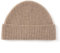 Villand 100% Kaschmir Gerippter Umgeschlagener Hut für Männer, Ultra-Weiche Reine Kaschmir Winter Skimütze (Camel)