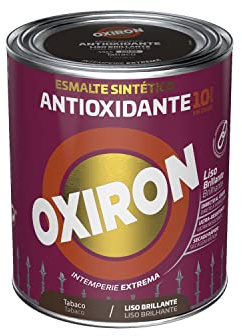 TITAN Esmalte Antioxidante Sintético Brillo Intenso para Acero y Óxido, Varnish para Hogar