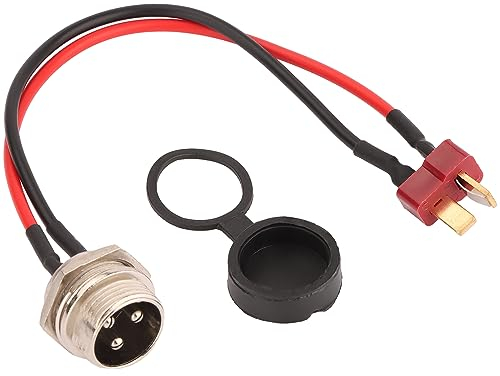 Yungeln DC-Hohlstecker Scooter Ladeanschluss mit Staubschutz kompatibel für Kugoo M4 M4Pro Elektroscooter