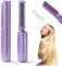Recargable Planchas para El Pelo,2in1 Portátil Hair Straightener Brush,Mini Cepillo Alisador,Mini Plancha de Pelo Inalámbrica,Plancha Pelo Inalambrica para Tipos de Cabello Suave,Fino
