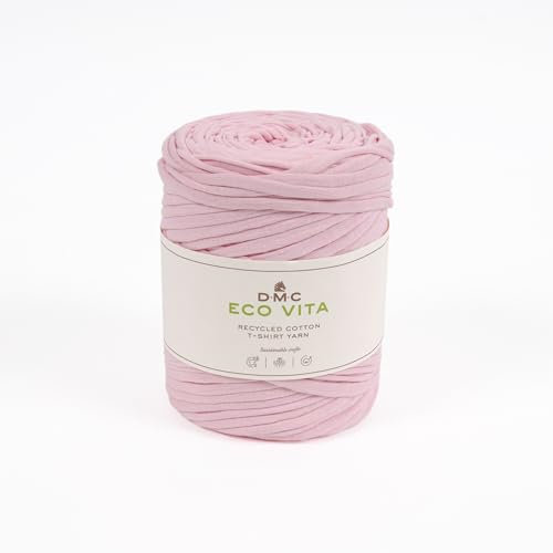 Fil DMC coton recyclé Eco Vita - T-Shirt - 390 - Rose - 450 g - 100 m