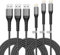 iPhone Ladekabel 1M+2M+2M 3Pack[Apple MFi Zertifiziert], USB auf Lightning Kabel Nylon Ladekabel iPhone Schnellladekabel iPhone Kabel USB für iPhone 14 13 12 11 Pro Max/Mini/XS/XR/X/8/7/6s/5/SE/iPad