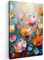 MuchoWow© Impression sur Toile Photo Peinture 40x60 cm Tableau Decoration Murale Chambre Salon Maison Deco Cuisine Coquelicots - Fleurs - Art - Botanique