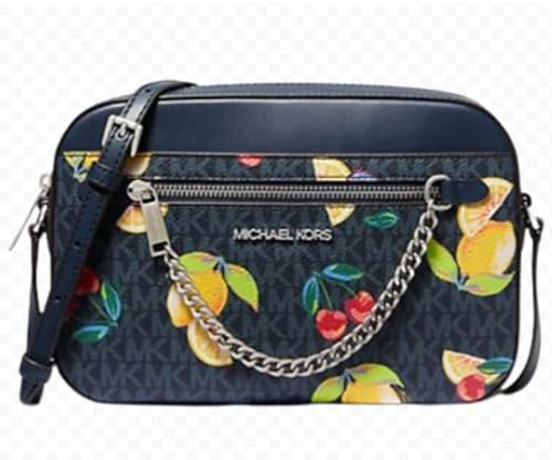 Michael Kors East West Kette, Braun, Admiral, Large