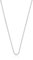 MUAU Schmuck Collier Rundpanzer Weissgold 750, 1.6mm, 55cm