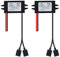 AITRIP 2 PCS Double USB Car Converter Module 12V to 5V 3A 15W Power Adapter DC to DC Reduced Voltage Regulator Car Power Converter Output Power Adapte