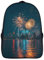 CTAMM Feuerwerk Schultasche Stadt HimmelLinie Rucksack Mit Atmungsaktivem Design,geeignet Für Teenager-Schultaschen,Kinderschultaschen,Schultaschen Mit Großem FasSonnegsvermögen 16inch