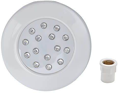 Tnfeeon Tauchbare Poolleuchten, Regensichere, Intelligente Unterwasser-LED-Leuchten, Gesteuert durch Mehrere Beleuchtungsmodi, Farbenfrohe, Verstellbare Landschaftslampen für