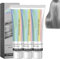 2-in-1 Natural Essence Extract Silver Hair Dye, Silver Gray Natural Hair Dye Cream, Silver Metallic Hair Dye, Fashion Silver Gray Hair Dye Permanent, for All Hair Types (3 Pcs)