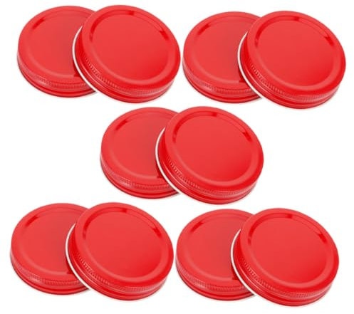 Cabilock 86mm Glasdeckel Weißblech Jar Deckel Luftdichter Verschluss Für Einmachen Wiederverwendbar