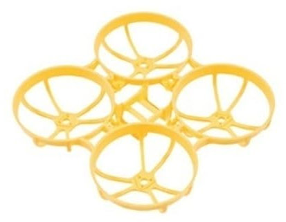 ZDANYA Für BETAFPV Meteor75 Pro Bürstenlosen Whoop Rahmen 1S Micro Bürstenlosen Whoop Meteor 75 FPV Racing RC Drone Quadcopter Rahmen(Yellow)