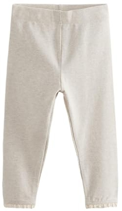 NEXT Mädchen Basic-Leggings Haferflocken Creme 104-110