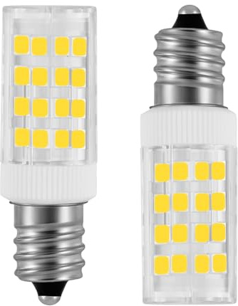 LuxiVerde 4W led 230V Nähmaschinen-Beleuchtung Ersatzlicht Haushaltslicht Nicht blinkend Nicht dimmbar (Warm 3000k, 2er-Pack)