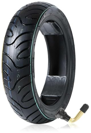 90/70-12 Schlauchloser Reifen, 90/70/12 Vorne Hinten Universal für Roller Motorrad 12 Zoll Rad, Rutschfestes Straßenprofil 90 70 12 4PR 43J Max Last 155 kg