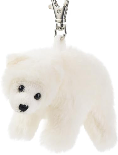 Schaffer 0236 porte-clés en peluche ours polaire Iluk