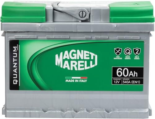 Magneti Marelli Batteria per auto 60AH 12V 540A EN1 per cassetta L2B