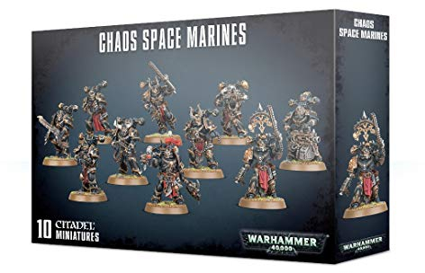 Games Workshop - Warhammer 40,000 - Chaos Space Marines [10 figures - 2019 edition]