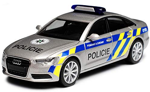 A*u*d*i A6 C7 Limousine Policie Prag Polizei Tschechei 2011-2018 H0 1/87 Herpa Modell Auto