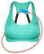 The Original WineRack Flasque pour soutien-gorge alcoolisé – Design réglable – Peut contenir 708,7 g d'alcool (turquoise, taille M)