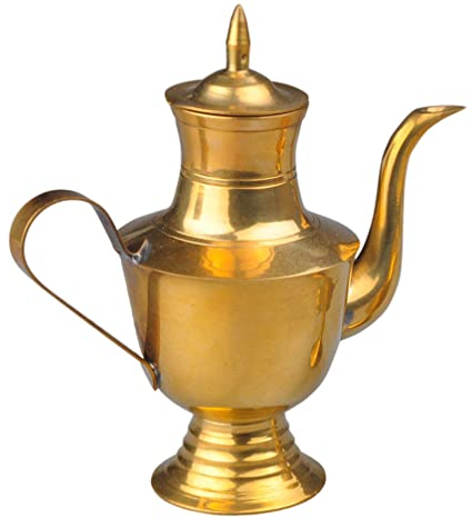 TOPBATHY Glass Teapot Glass Teapot Vintage Tea Pot Copper China Teapot Coffee Pot Pot Buddhist Offering Supplies for Holiday Home Decoration Turkish Teapot Turkish Teapot