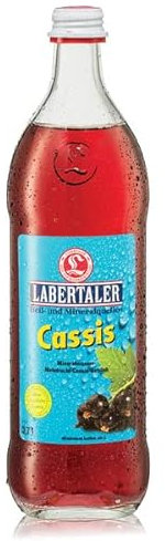 Labertaler Schorlen - Cassis schwarze Johannisbeere Mehrweg 12x0,7l mit Träger