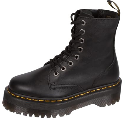 Dr. Martens Unisex bovver Boots, Black, 44 EU
