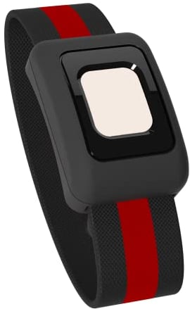 SWISSVOICE - SOS-Notrufarmband - SOS-Taste mit GPS_Ortung - Kompatibel mit Senioren-Smartphones S510-C und S510-M - Zum Tragen als Armband oder Anhänger - Spritzwassergeschützt (IPx5)