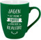 Spruchreif | Soft-Touch Tasse Grün Jagen ist meine Pause… – Beidseitig gravierte Tasse mit Jagd-Spruch | Lustiges Geschenk für Jäger & Naturfreunde